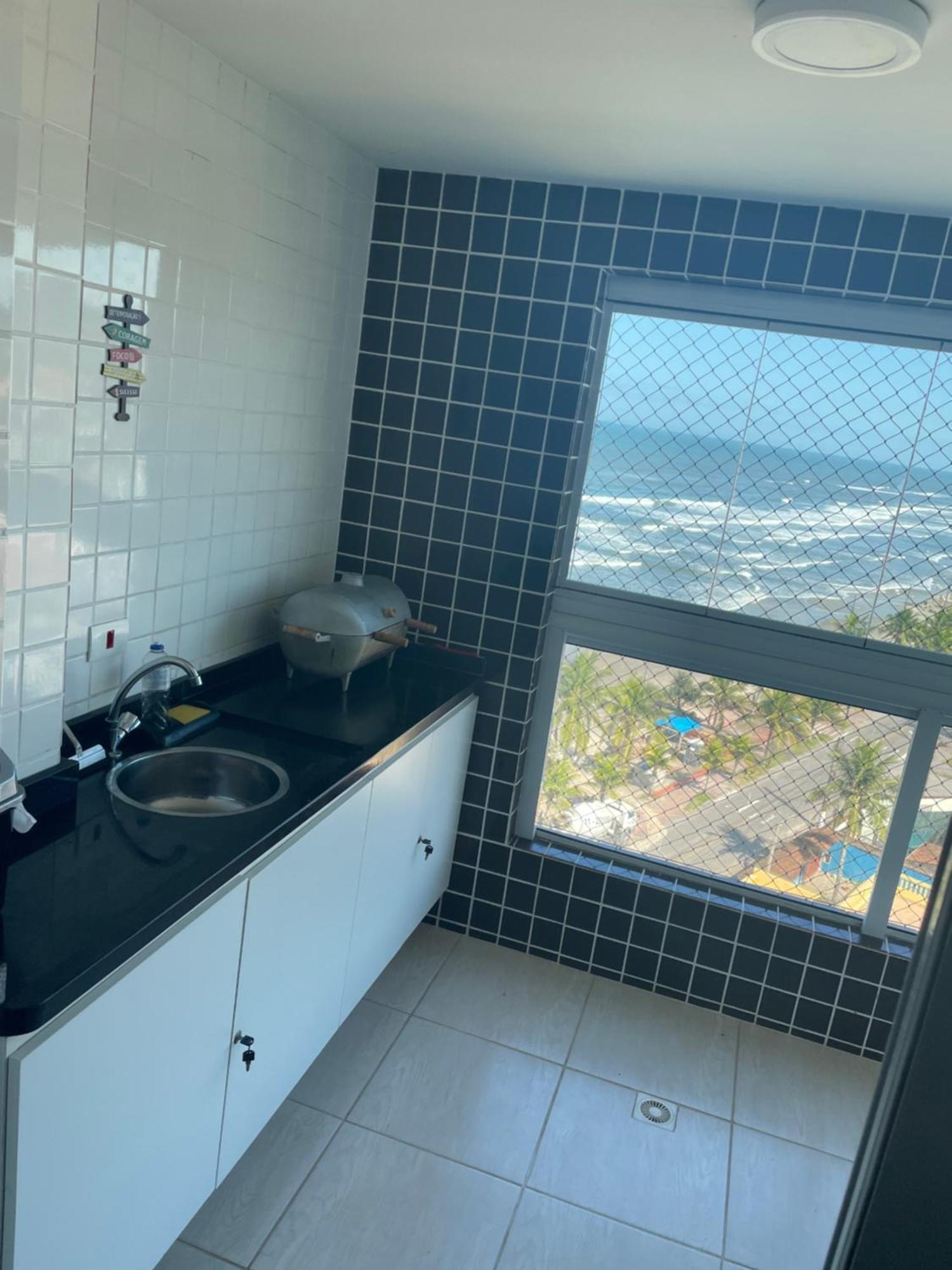 Apartamento Frente Mar Kp Mongaguá Eksteriør bilde