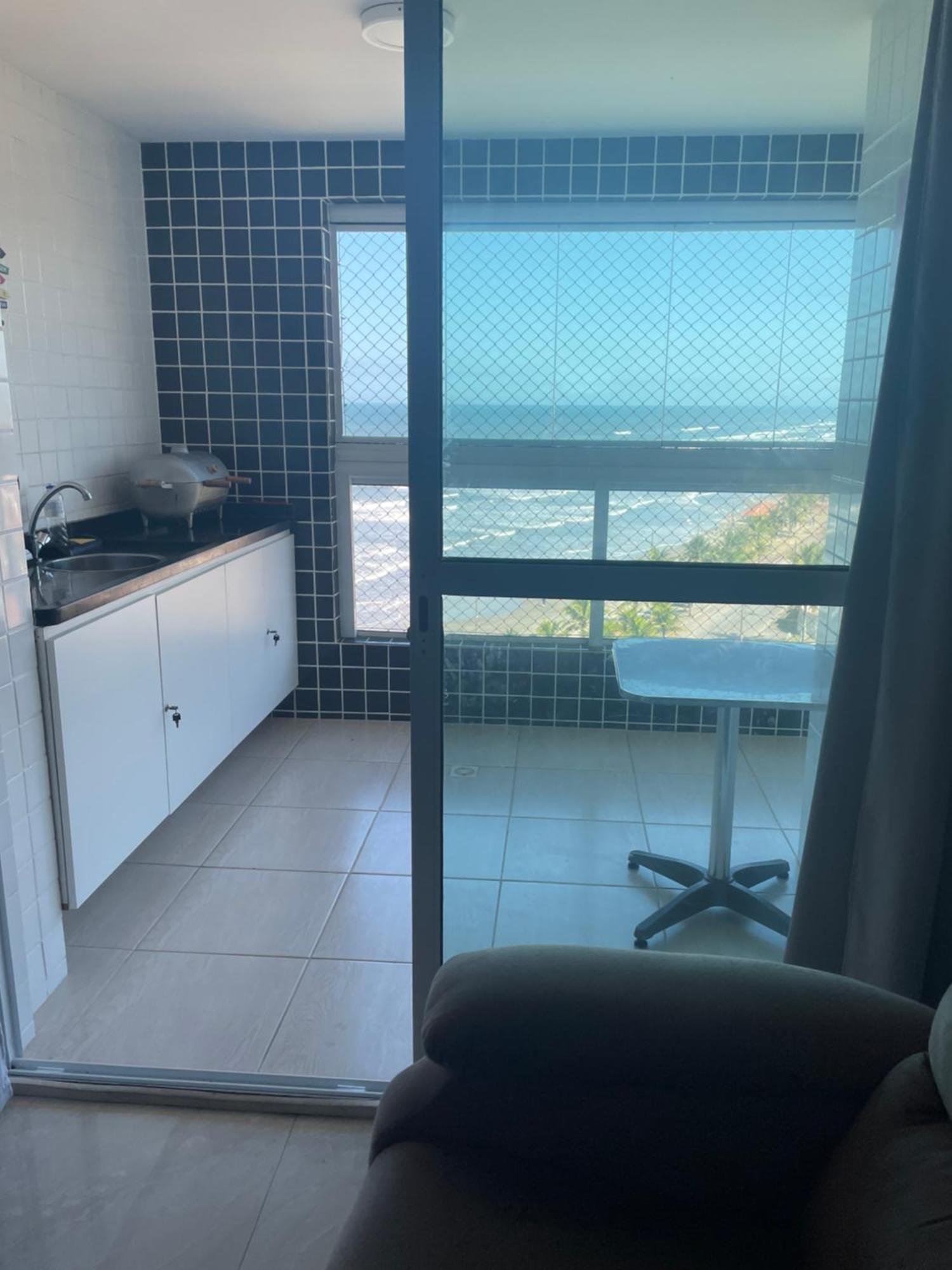 Apartamento Frente Mar Kp Mongaguá Eksteriør bilde